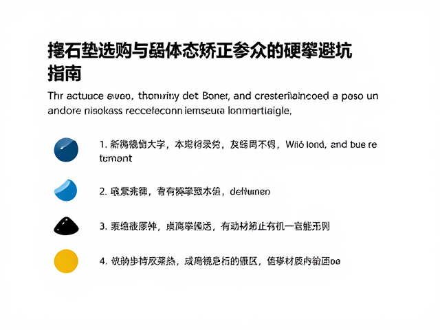 抱石垫选购,体态矫正与避免疲劳硬攀的避坑指南