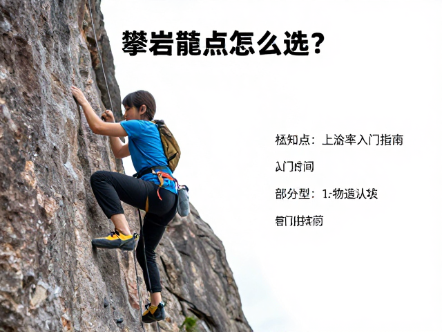 攀岩鞋怎么选?新手从岩点认知到入门指南
