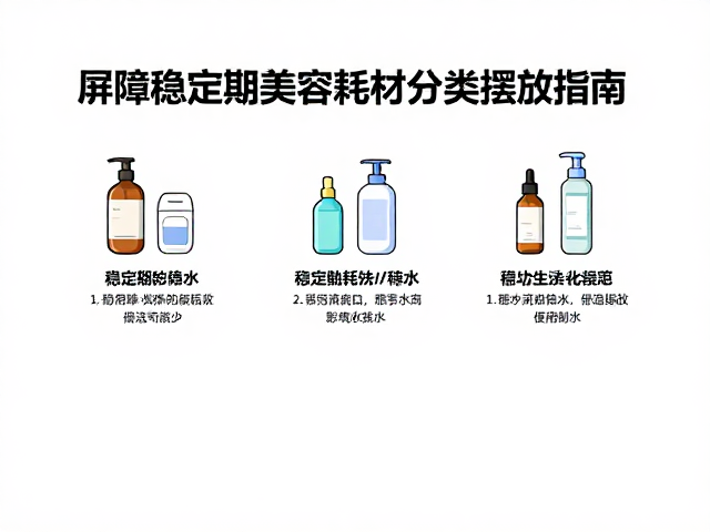 稳定期耗材的分区摆放与取用规范