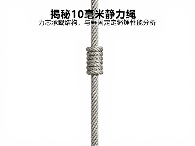揭秘10毫米静力绳，绳芯承载结构与垂直固定绳性能分析