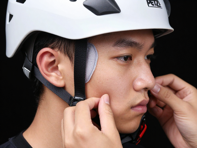 Petzl头盔下颌带怎么固定?防撞护垫安装与防滑技巧详解