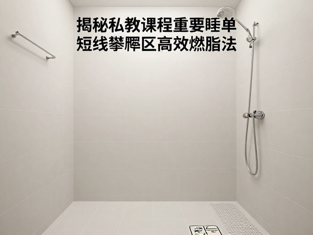 淋浴间也能练？揭秘私教课程里的短线攀爬区高效燃脂法