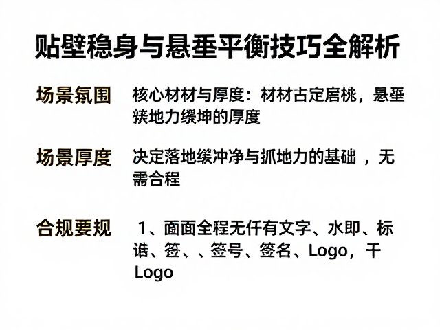 抱石垫怎么选?贴壁稳身与悬垂平衡技巧全解析