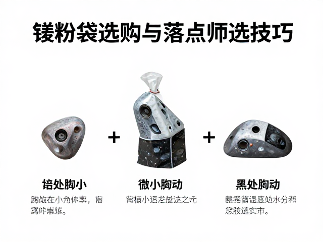 攀岩脚点太小怎么抓？镁粉袋选购与落点筛选技巧