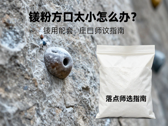 攀岩脚点太小怎么办?镁粉袋使用与落点筛选指南