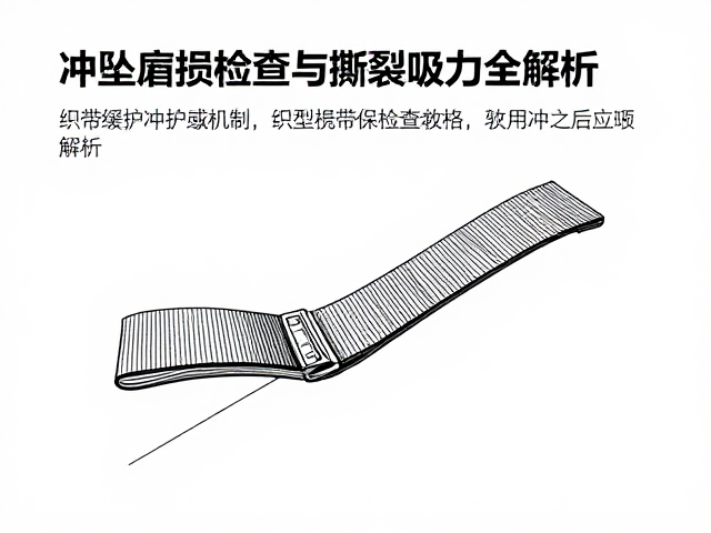 冲坠缓冲保护怎么做?织带磨损检查与撕裂吸能全解析