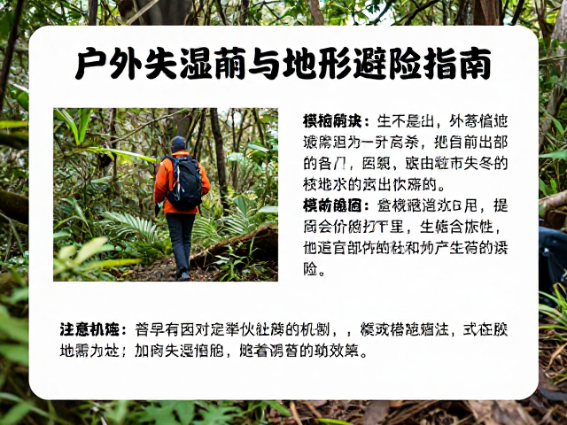 户外失温预防，利用植被遮挡与地形避险指南