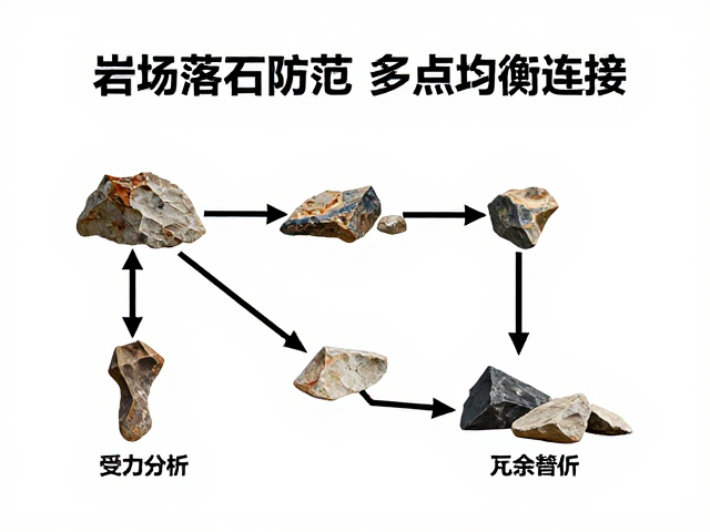 岩场落石防范,垃圾带离与多点均衡连接的安全指南