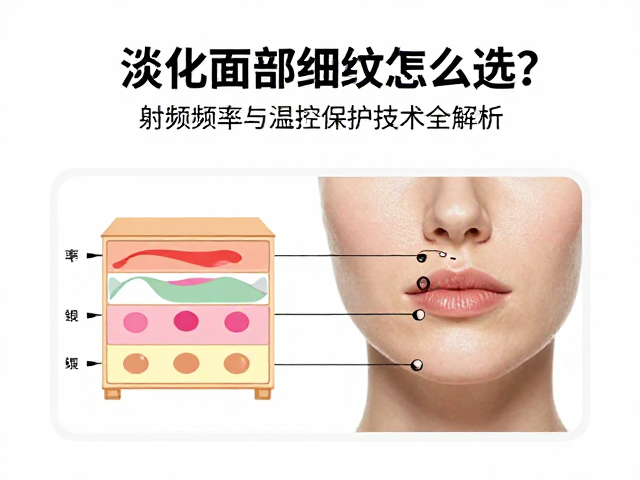 淡化面部细纹怎么选？射频频率与温控保护技术全解析