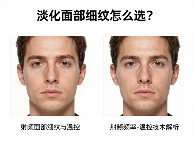 针对不同细纹类型的射频参数选择策略