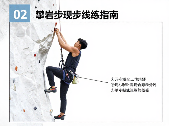 进阶攀岩必备,全身协调与交叉步练习指南