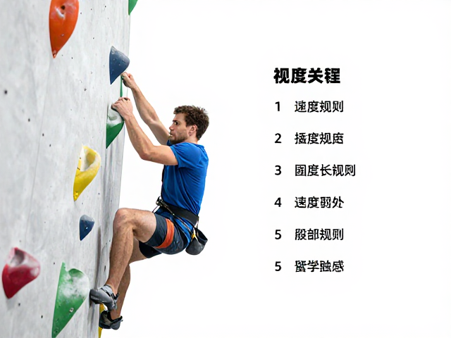 速度攀岩髋部贴墙技巧，场馆规则与教学指南