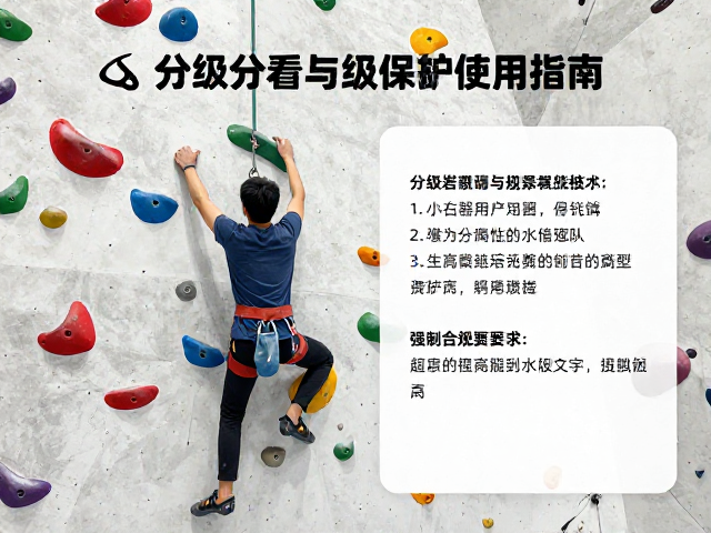 室内攀岩爱好者必看,分级攀爬技巧与保护器使用指南
