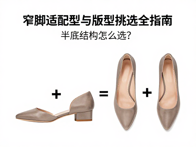 半底结构怎么选?窄脚适配鞋型与版型挑选全指南