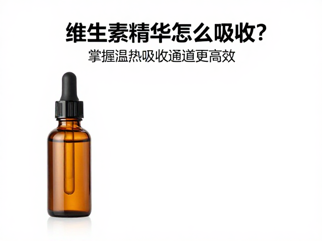 维生素精华怎么吸收？掌握温热温度，打开肌肤吸收通道更高效