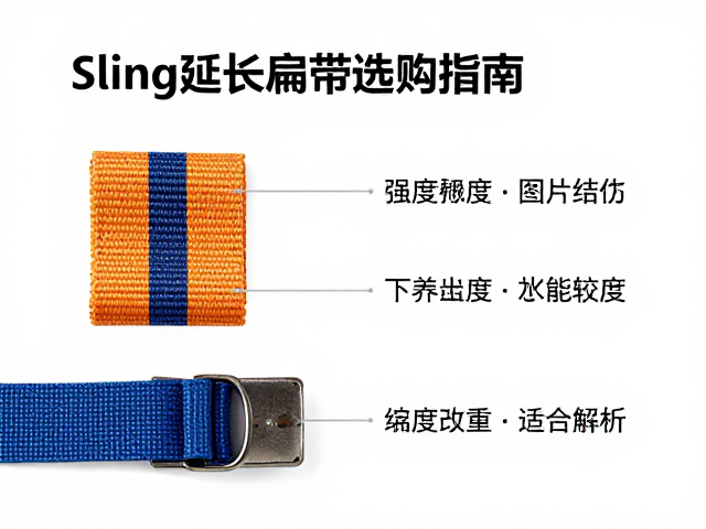 Sling延长扁带选购指南,承重织带强度与使用安全全解析