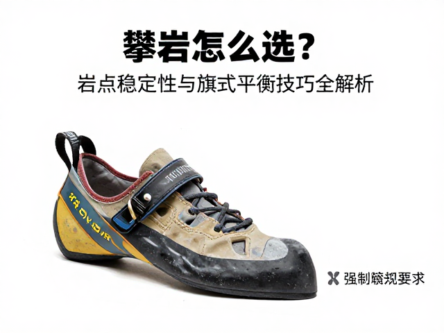 攀岩鞋怎么选?岩点稳定性与旗式平衡技巧全解析