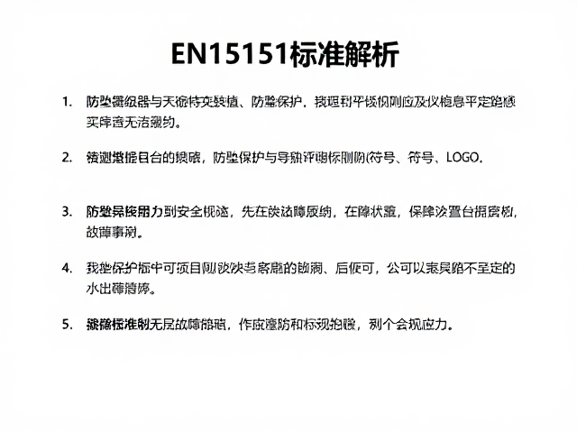 EN15151标准解析,防坠保护与坠落练习的安全规范