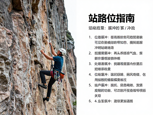 户外攀岩保护员站位指南，着地缓冲技巧与安全要点