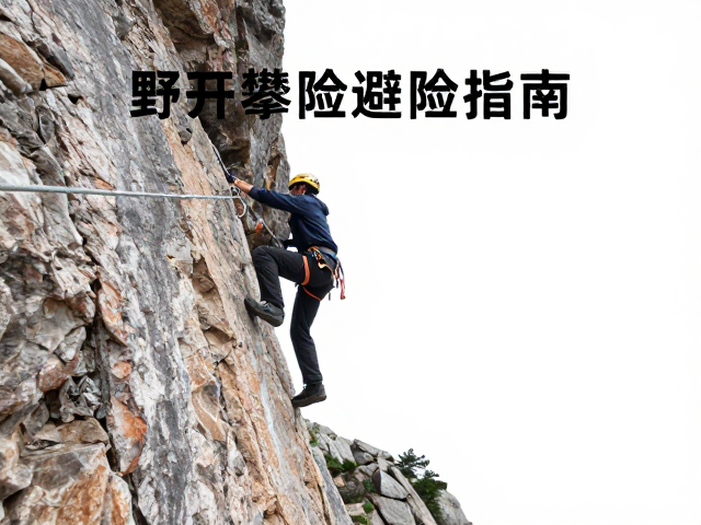野攀避险指南,避开松动岩块,防绳索跑偏磨岩