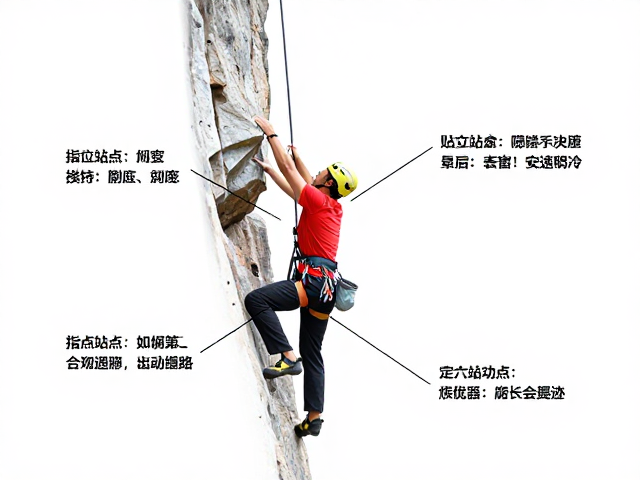 户外攀岩保护员站位指南，着地缓冲技巧与安全要点