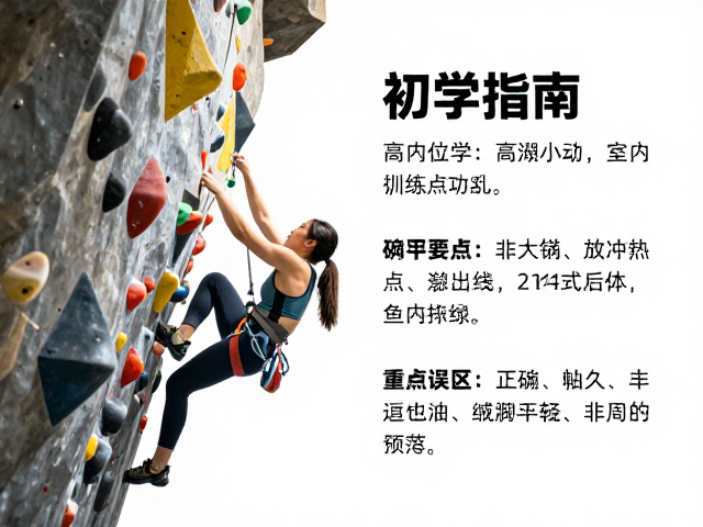 抱石初学指南，高脚位上步技巧与室内训练要点