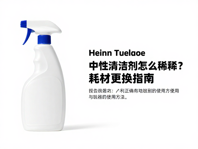 中性清洁剂怎么稀释?耗材更换指南与正确使用方法