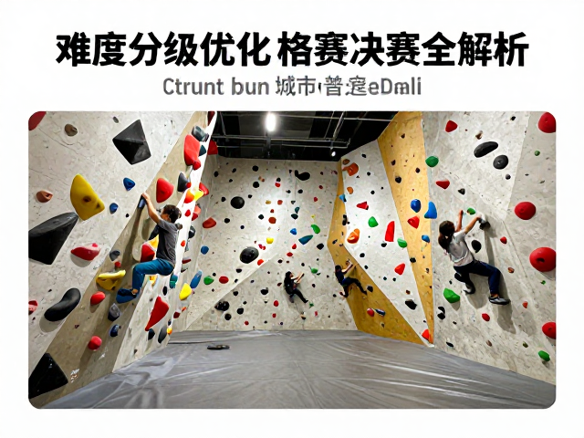 攀岩馆城市普及!难度分级优化,资格赛决赛全解析