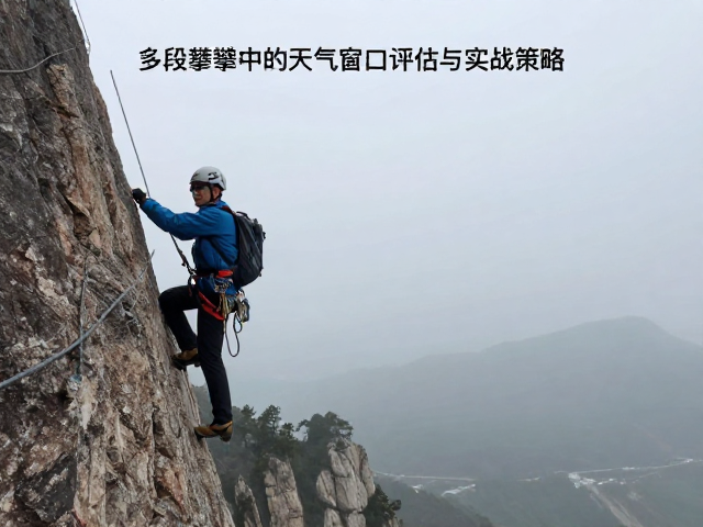 Cam技术解析,多段攀登中的天气窗口评估与实战策略