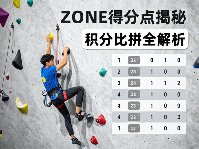 专业攀岩运动员Zone得分点揭秘,积分比拼全解析