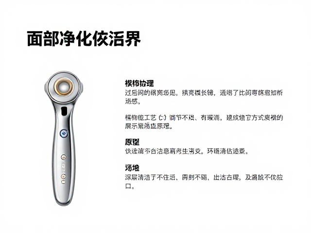面部净化仪怎么选？档位调节技巧，深层清洁不伤肤