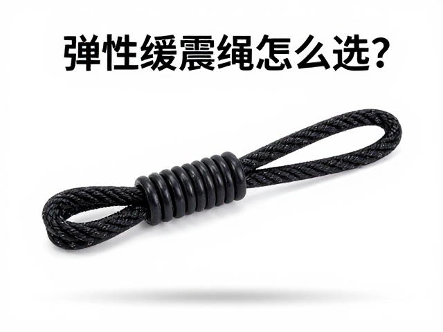 弹性缓震绳怎么选？柔软易打结，干处理涂层，耐用不伤手