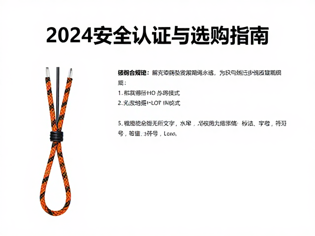 Sterling半绳坠落缓冲绳怎么选?2024安全认证与选购指南
