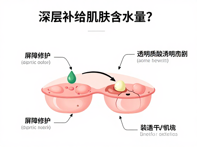 深层补给透明质酸，屏障修护，如何提升肌肤含水量？