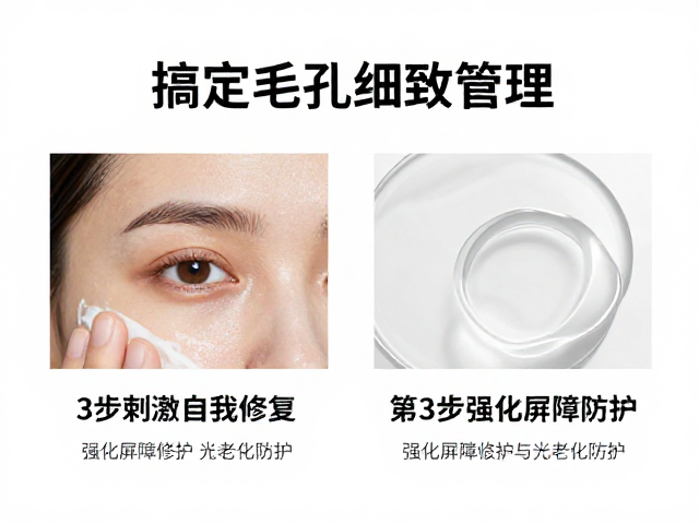 第三步:强化屏障修护与光老化防护