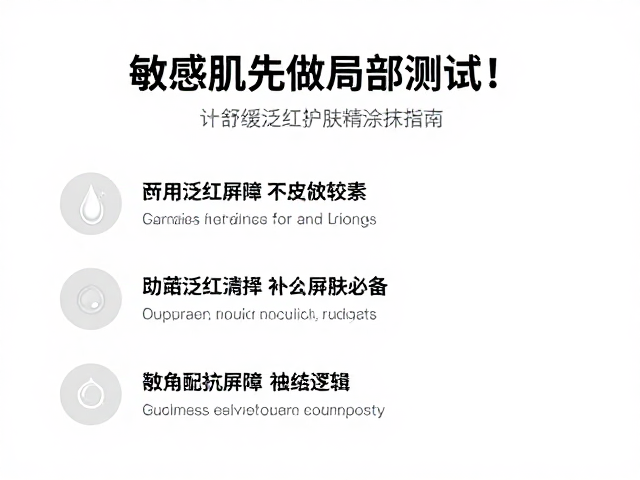 成分选择与屏障修护的逻辑