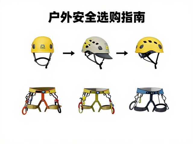 EN 12492标准头盔,攀岩安全带与防滑配饰,户外安全选购指南