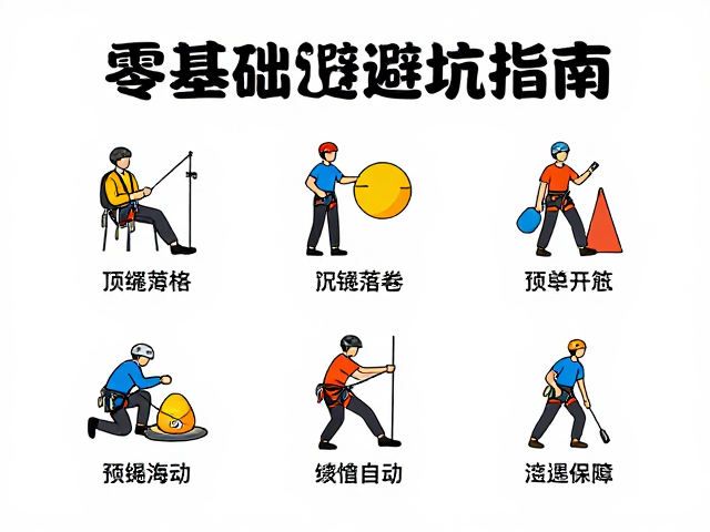 零基础避坑指南,新手常见误区与顶绳攀岩入门攻略