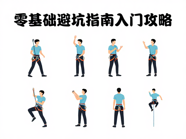 零基础避坑指南,新手常见误区与顶绳攀岩入门攻略
