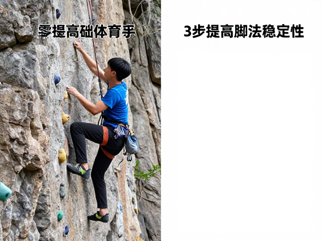 零基础抱石新手体验课,3步提高脚法稳定性,轻松入门攀岩