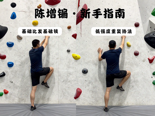 室内抱石馆新手指南，基础发力技巧与低强度重复练习法