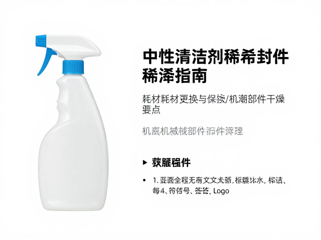 中性清洁剂稀释指南,耗材更换与保持机械部件干燥的全攻略