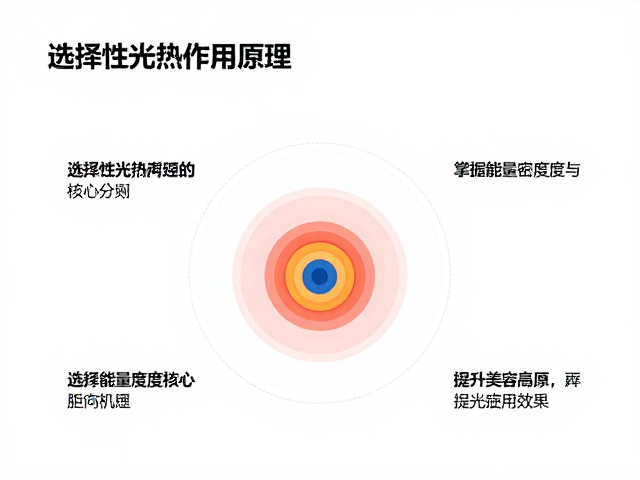 选择性光热作用原理，掌握能量密度与使用指导，提升美容仪效果