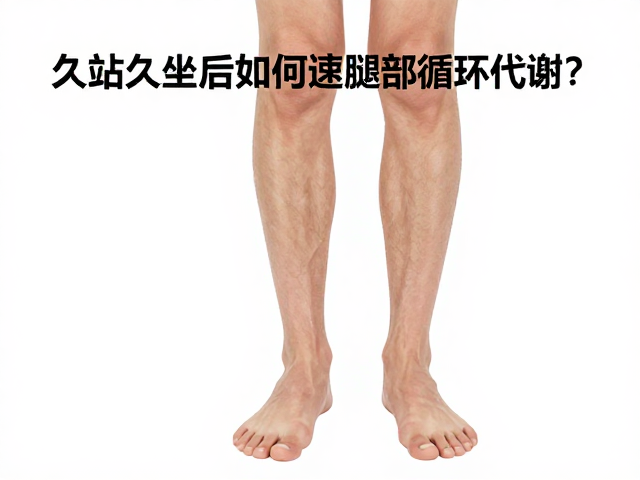 姿势干预:从日常习惯减少静脉压力