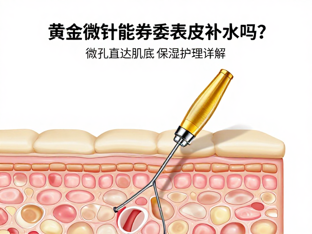 黄金微针能穿透表皮补水吗？微孔直达肌底保湿护理详解