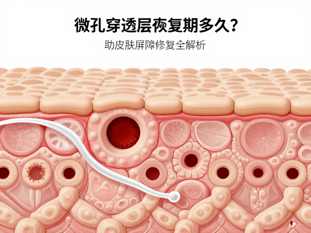 微孔穿透表皮层恢复期多久？助皮肤屏障修复全解析