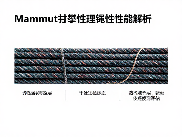 Mammut攀岩绳评测,弹性缓震与干处理涂层性能解析