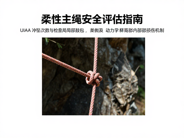 UIAA冲坠次数与检查局部鼓包,柔性主绳安全评估指南