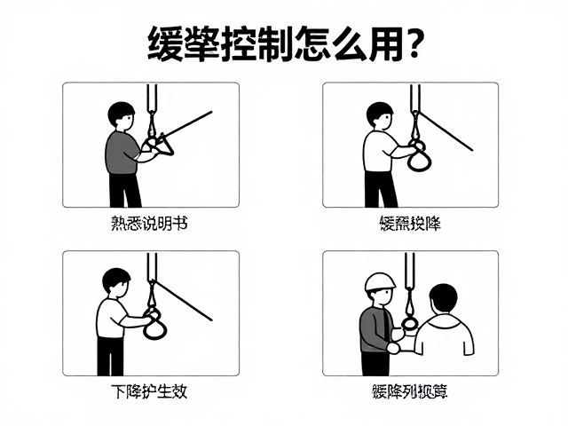 缓降控制器怎么用？先熟悉说明书，确保下降保护生效