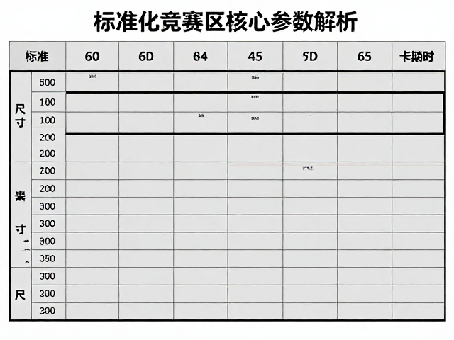 标准化竞赛区速度墙标准尺寸,打造运动活力风格专业场地